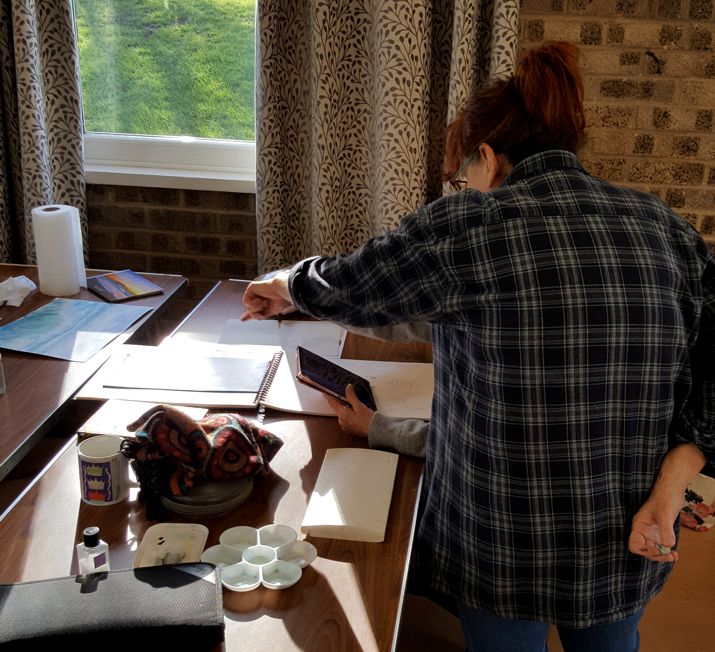 wilbarston art club in leicestershire